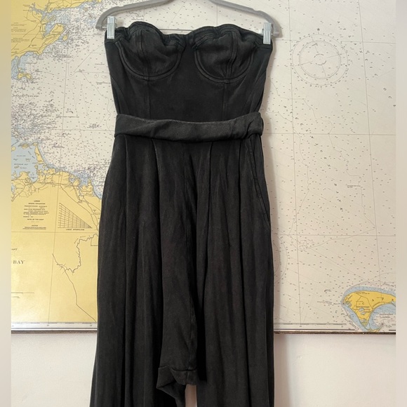 NWOT Free People Zoey Harem Corset Jumpsuit - Picture 8 of 15